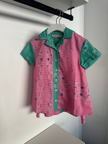 The New Society Bandana Hibiscus Jade Mileto Special Dress