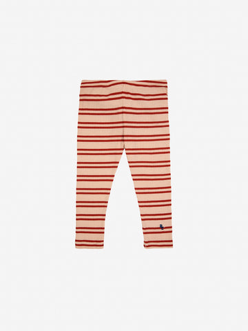 Bobo Choses Baby Red Stripes Legging