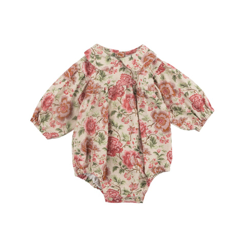Babe & Tess Magenta Tutina Lauren Romper