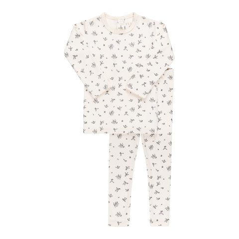 Ely's & Co Charcoal Elderberry Leaf Cotton Set