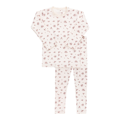 Ely's & Co Brick Elderberry Leaf Cotton Set