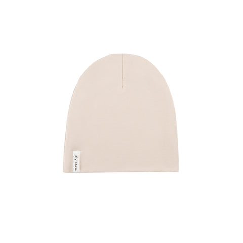 Ely's & Co Tan Bike Print Beanie