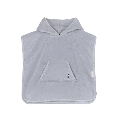 Ely's & Co Blue Terry Poncho