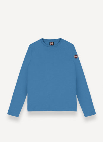 Colmar Admiral Blue Long Sleeve Crewneck T-shirt