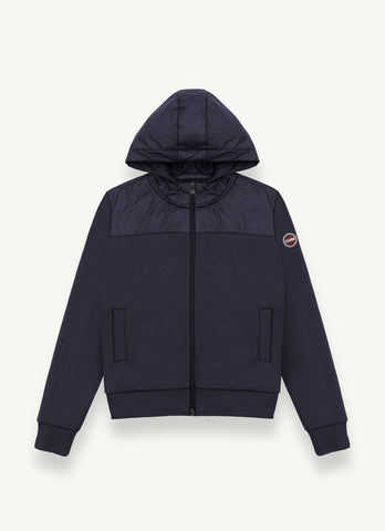 Colmar Navy Padded Zip Up Hoodie