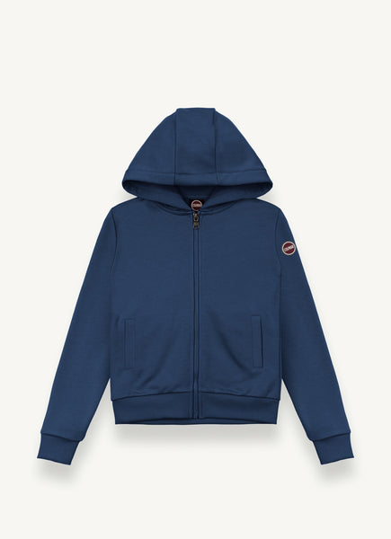 Colmar Dark Blue Zip Up Hooded Sweatshirt