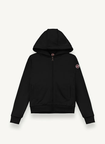 Colmar Black Zip Up Hooded Sweatshirt