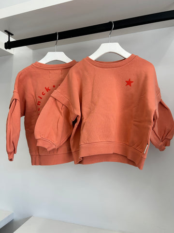 Piupiuchick Pink Logo Sweatshirt