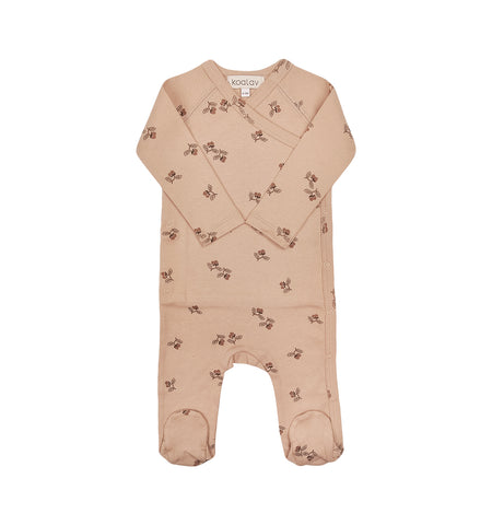 Koalav Light Peach Acorn Footie