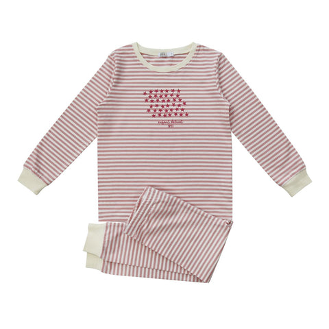 Coco Blanc Pink Striped Pjs