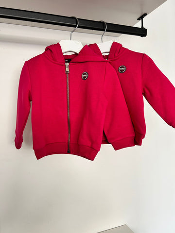 Colmar Baby Pomegranate Zip Up Sweatshirt
