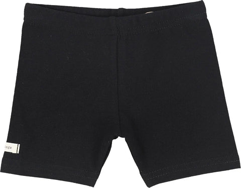 Lil Legs Black Biker Shorts