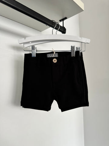 Belati Black Jersey Bermuda Short