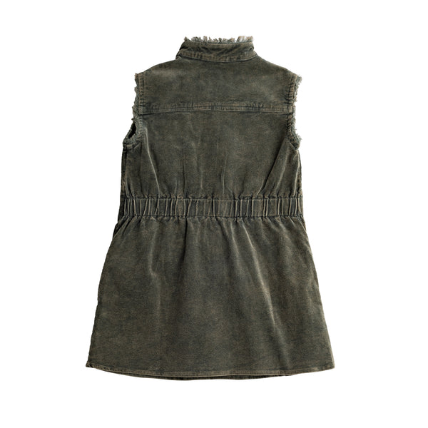 Birnham on the Sea Moss Green Corduroy Jumper Birnham on the Sea Moss Green Corduroy Jumper