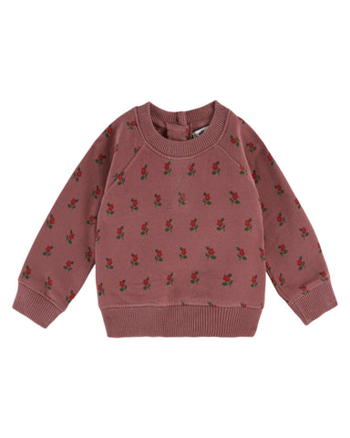 Emile et Ida Baby Violine Poppy All Over Sweatshirt
