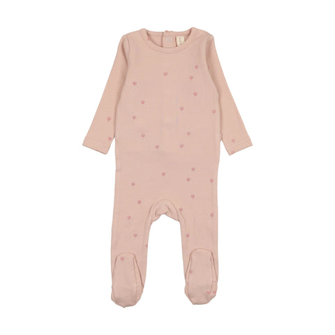 Lilette Peach All Over Hot Air Balloon Footie