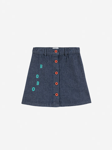 Bobo Choses Navy Blue Bobo Denim Skirt