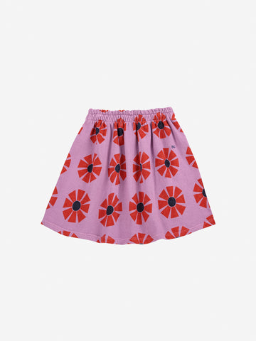 Bobo Choses Purple Kaleidoscope All Over Skirt