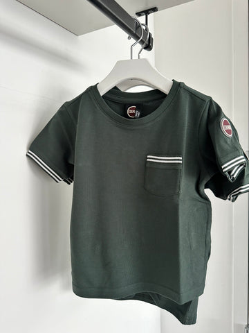 Colmar Botanical/White Short Sleeve Pocket T-shirt