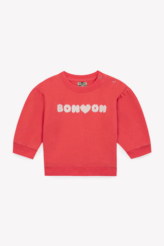 Bonton Baby Pink Faroe Lys Sweatshirt