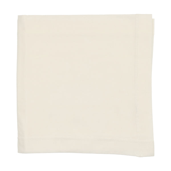 Lilette Winter White Brushed Cotton Blanket