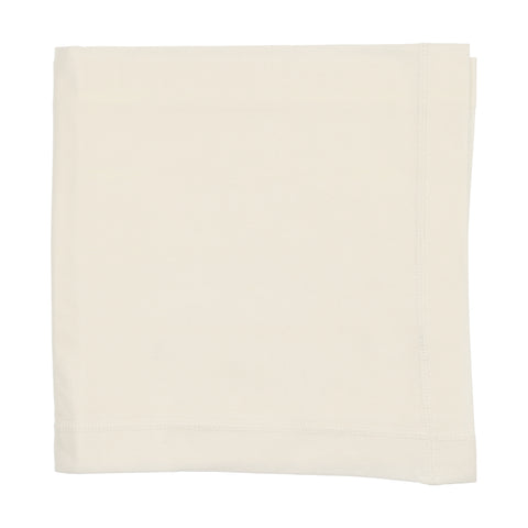 Lilette Winter White Brushed Cotton Blanket