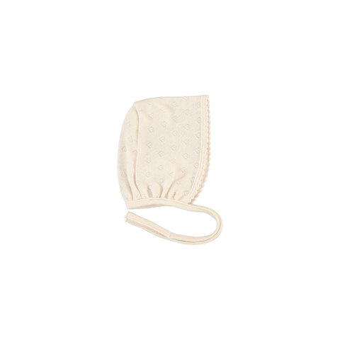 Bebe Organic Natural Heart Bonnet