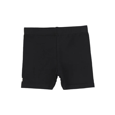 Lil Legs Black Biker Shorts