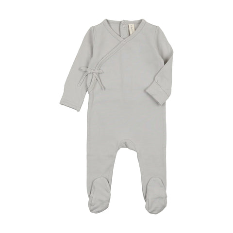 Lilette Pale Blue Wrapover Footie