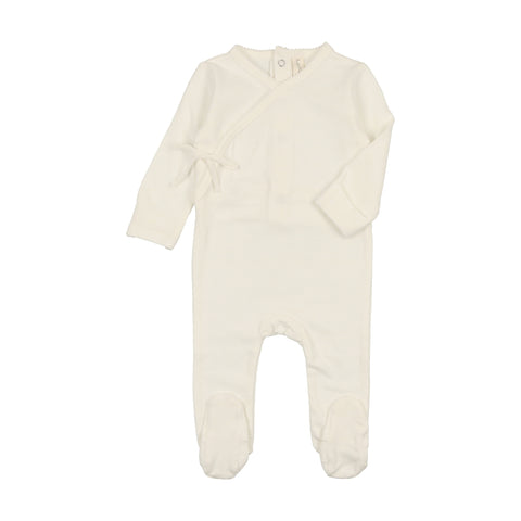 Lilette Winter White Wrapover Footie