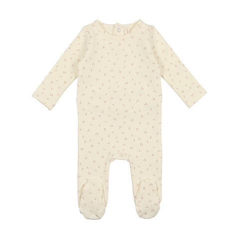Lilette Pink Cherry Footie