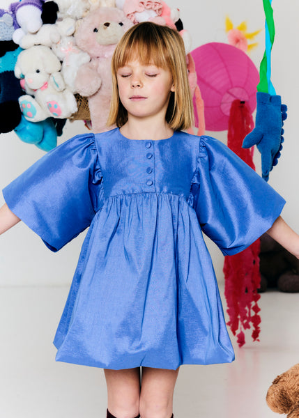 morley blue dress Morley Gigi Blue Xybo Dress 10L / Gigi Blue