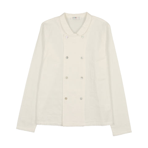 Coco Blanc White Double Breasted Shirt