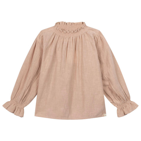 LRDM Petits Pink Clay Juliette Top
