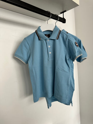 Colmar Adobe Striped Contrast Polo