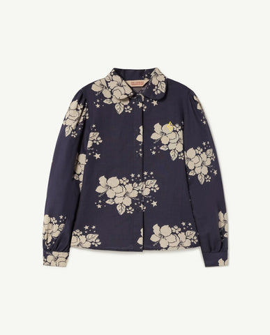 TAO Deep Blue Floral Gadfly Shirt