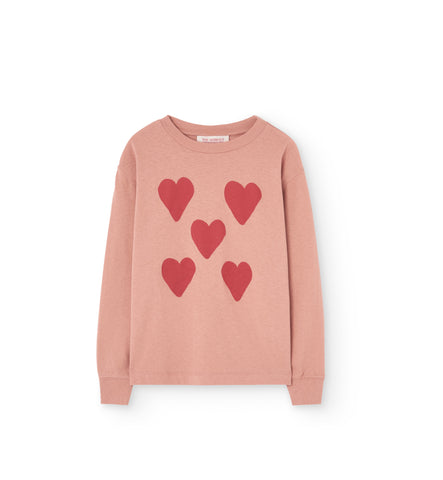 TAO Pink Hearts Dog T-Shirt