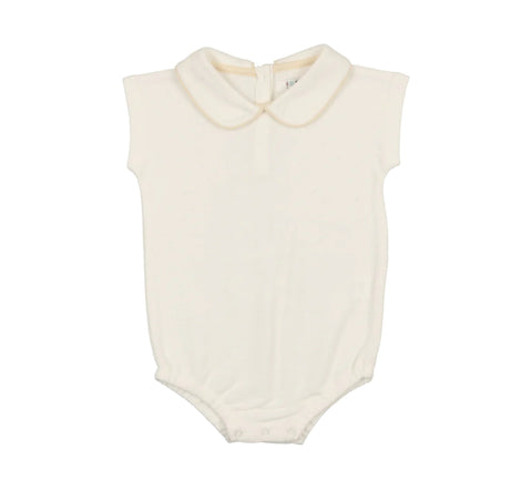 Coco Blanc Cream Peter Pan Top