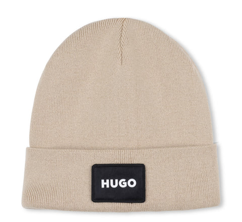 Hugo Stone Pull on Beanie Hat