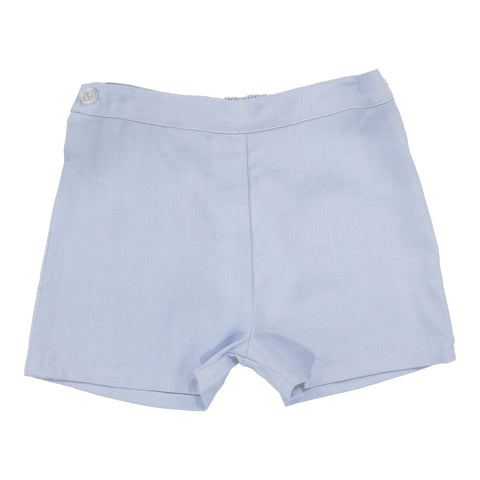 Lil Legs Analogie Light Blue Linen Shorts