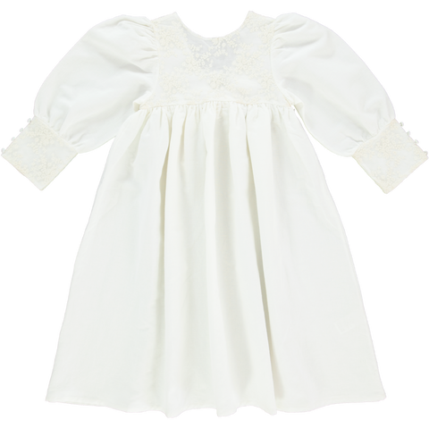 Bebe Organic Antique White Grace Exclusive Dress