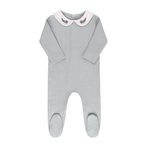 Ely's & Co Blue Leaf Footie