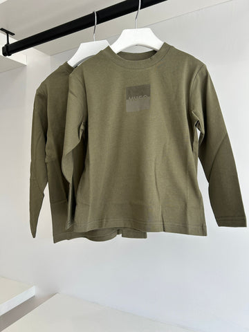 Hugo Kalamata Long Sleeve Mini Me Tee