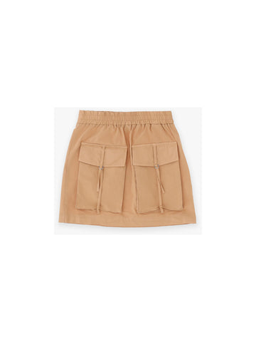 Please Safari Cargo Mini Skirt