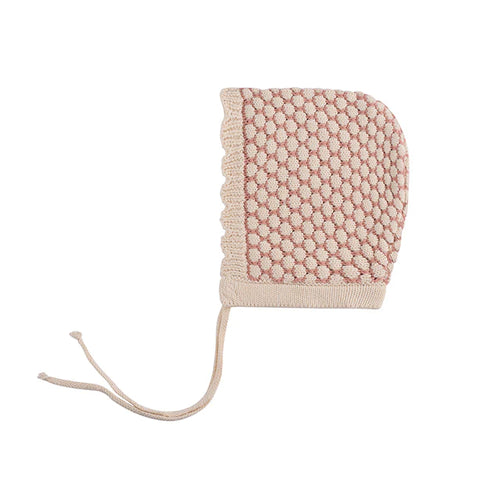 Ely's & Co. Pink Popcorn Bonnet