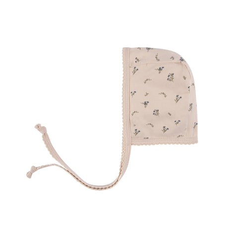 Ely's & Co Tan Printed Ginkgo Bonnet