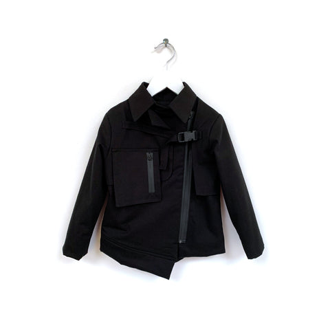 Anja Schwerbrock Black Jorin Trench Jacket