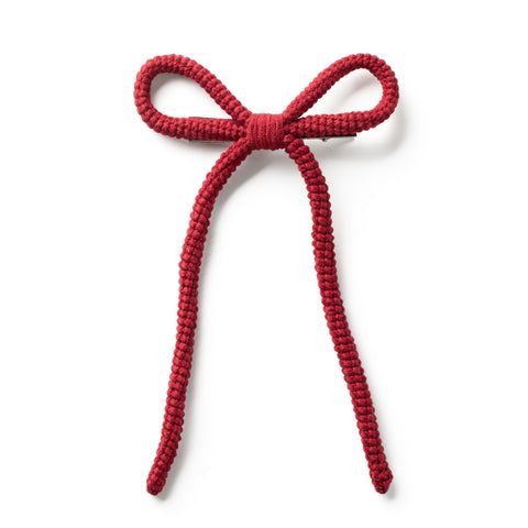 Halo Luxe Ruby Juliana Textured Knit Long Tail Clip