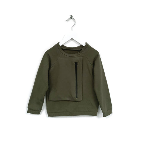 Anja Schwerbrock Forest Green Lenni Sweater