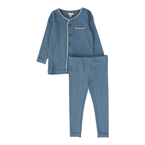 Lil Legs Analogie Boys Blue Grandpa PJS